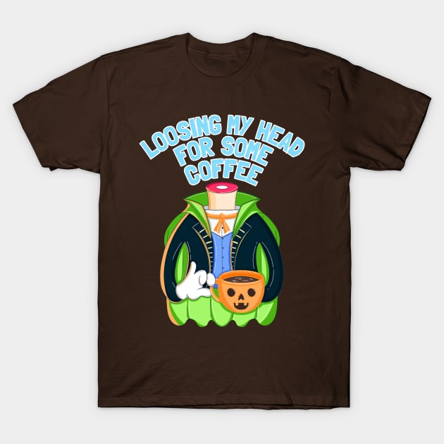 Pumpkin Spice Horseman Brew T-Shirt by GiveMeThatPencil